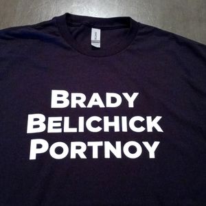 NWOT Brady Belichick Portnoy XL Tee